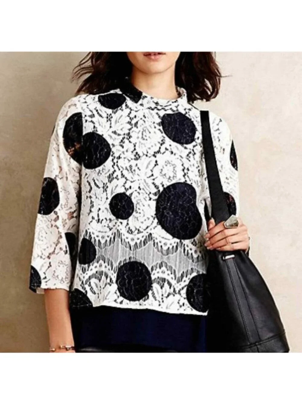 Anthropologie blue white